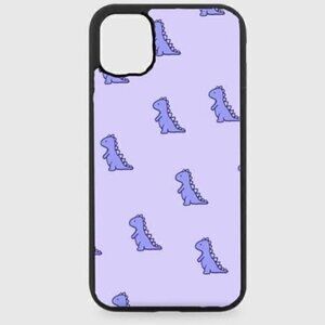 Purple dinosaur Phone Case